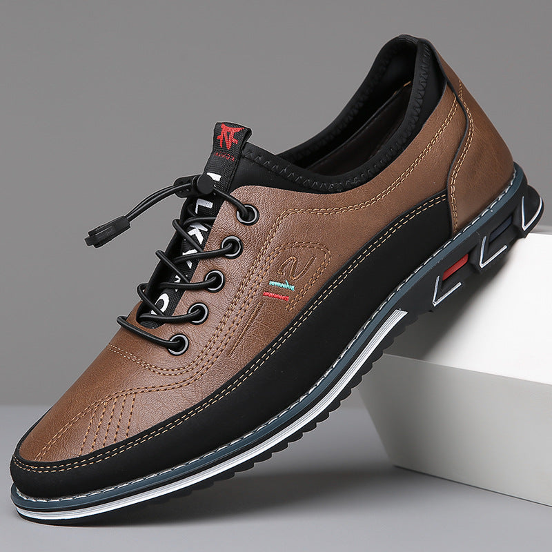 MANSSINO™ | Leather Lace-Up Casual Shoe