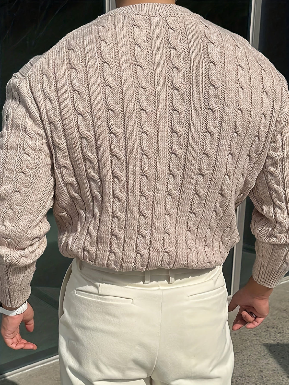 MANSSINO™ | TWISTED KNIT SWEATER FOR MEN