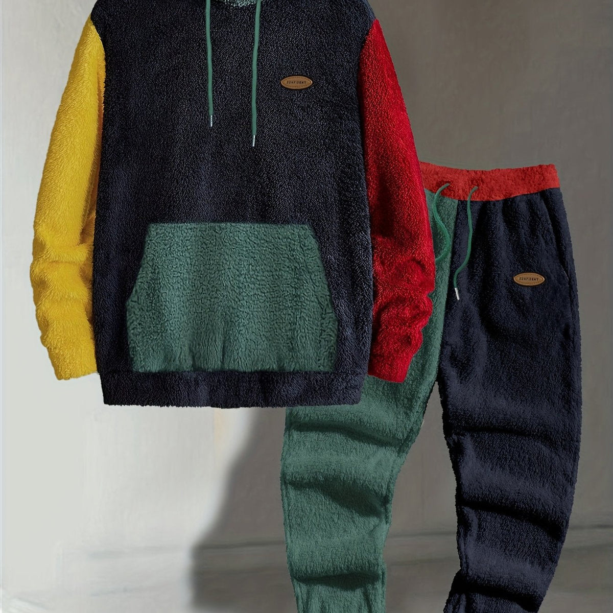 MANSSINO™ | Cozy Color-Block Two-Piece Set