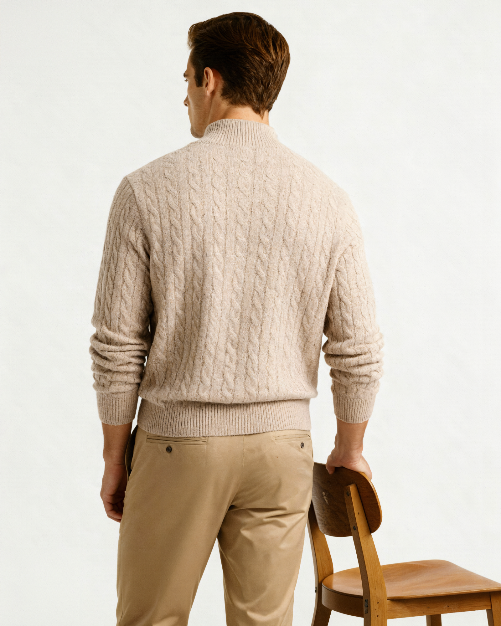 MANSSINO™ | HALF-ZIP CARDIGAN