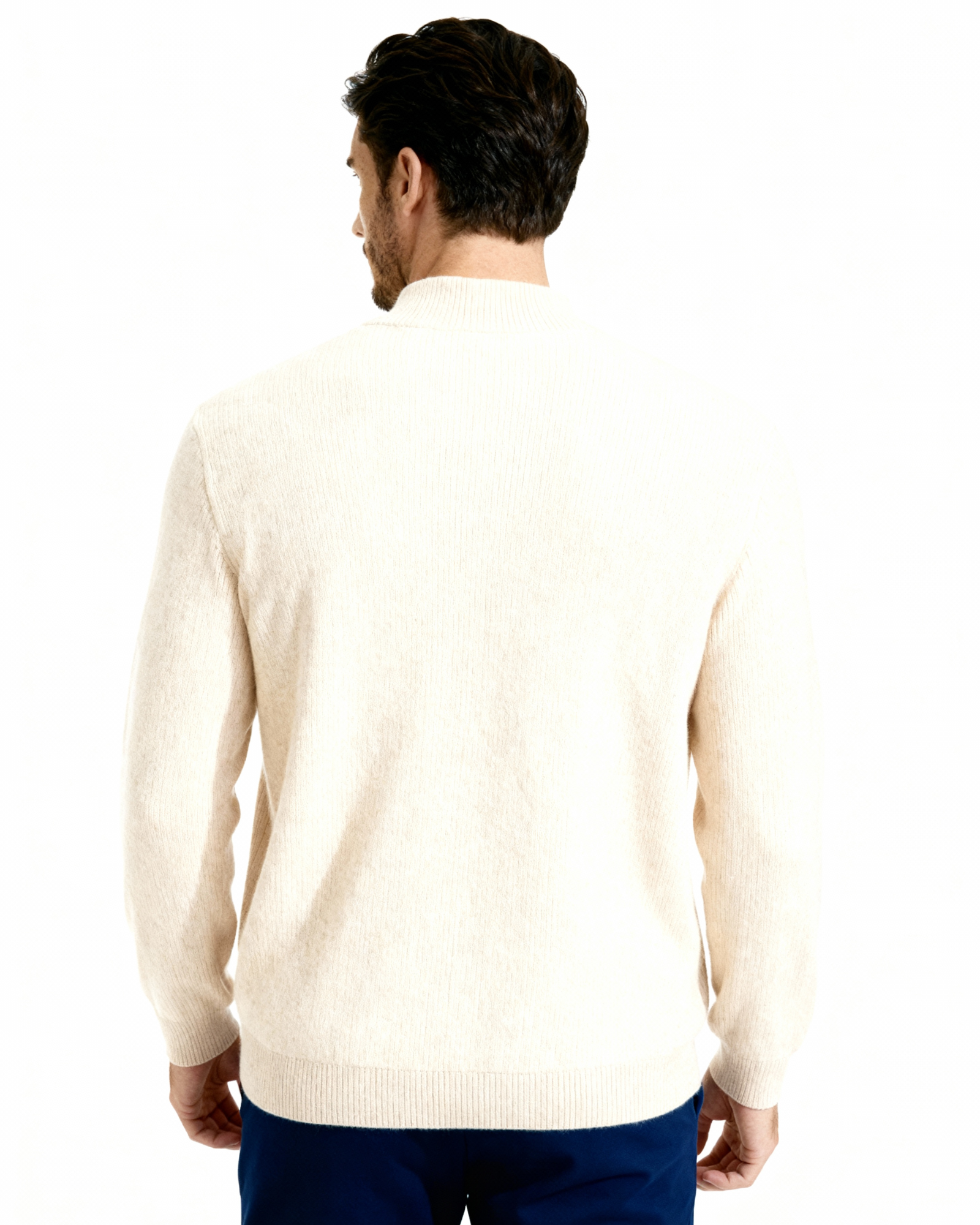 MANSSINO™ | CASHMERE ZIP-UP