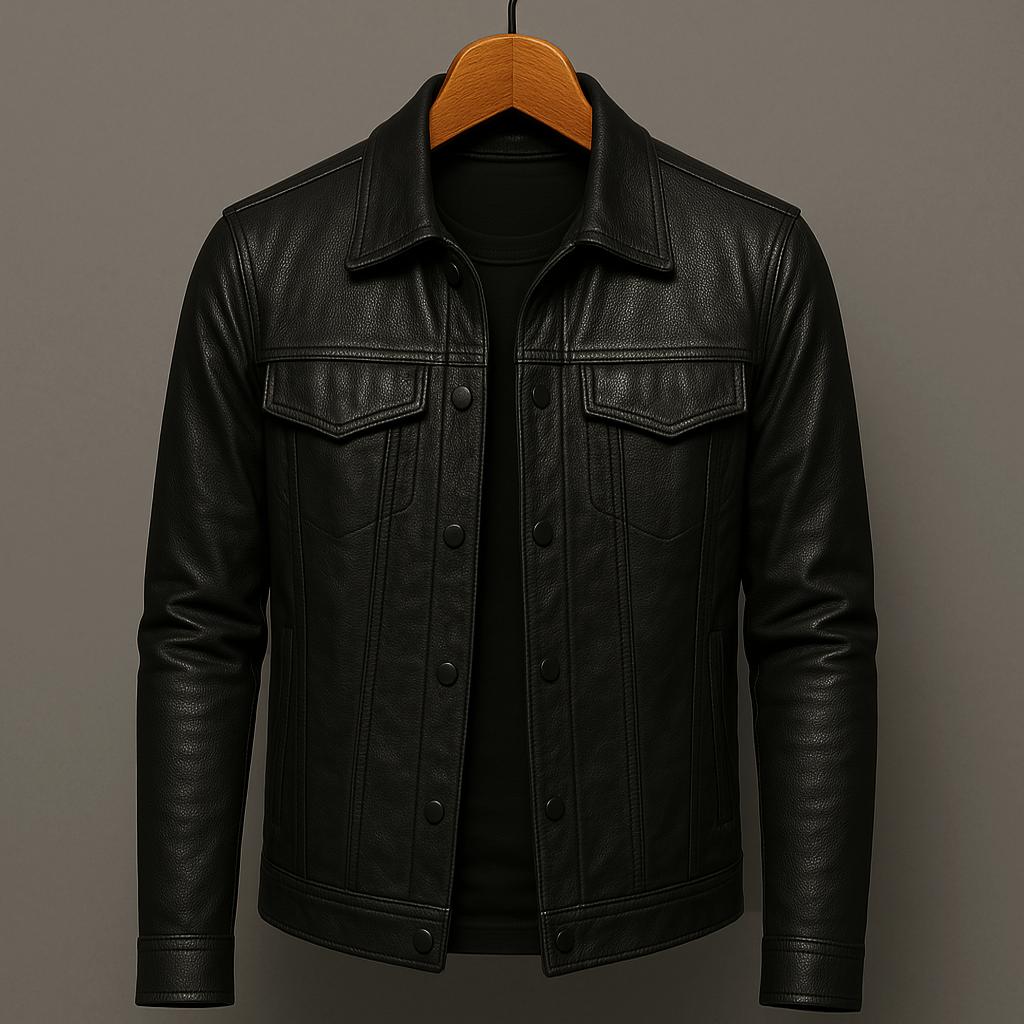 MANSSINO™ | Men's Modern Rider Leather Jacket