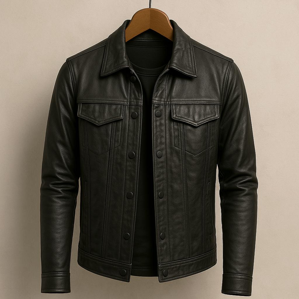 MANSSINO™ | Men's Modern Rider Leather Jacket