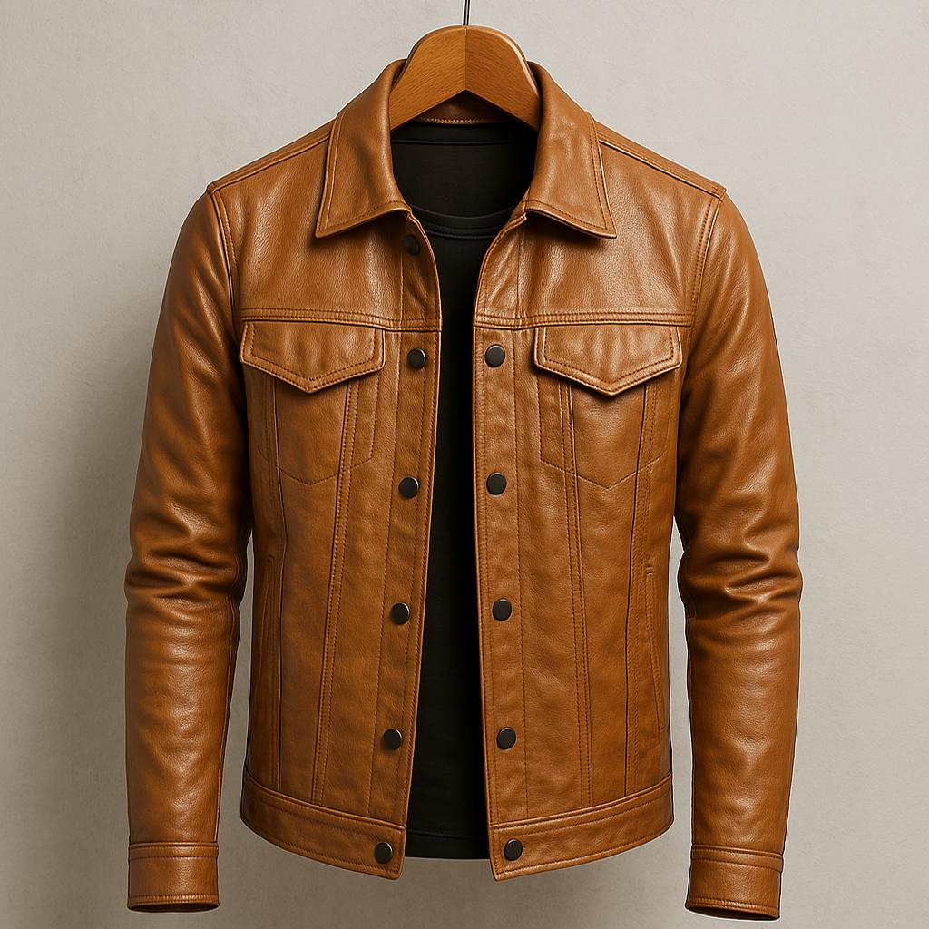 MANSSINO™ | Men's Modern Rider Leather Jacket