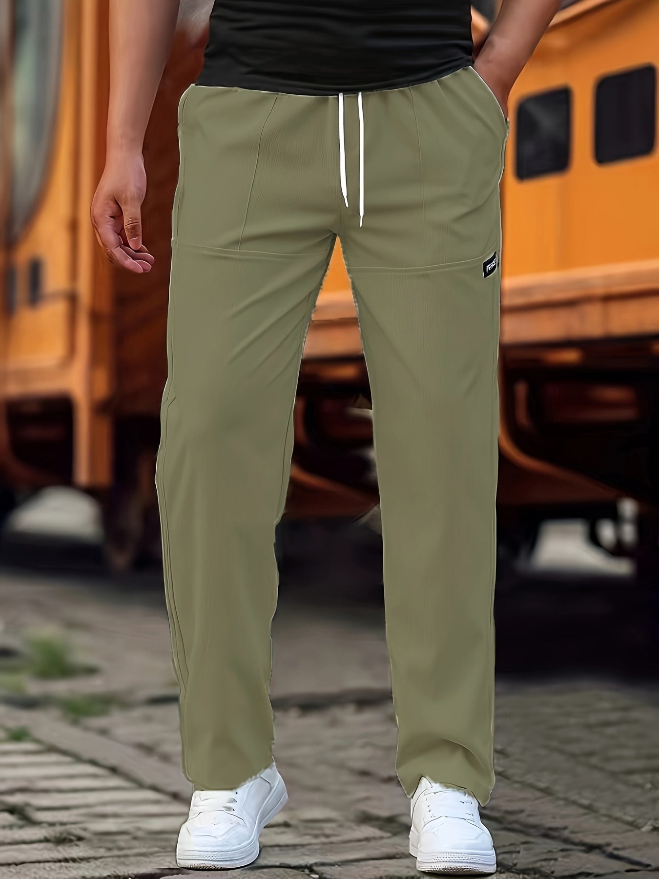 MANSSINO™ | Men's Printed Straight-Cut Trousers