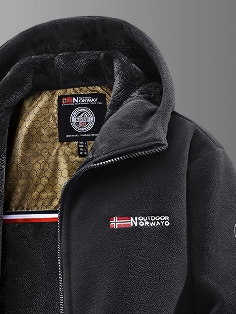 MANSSINO™ | Thermal Fleece Hooded Jacket