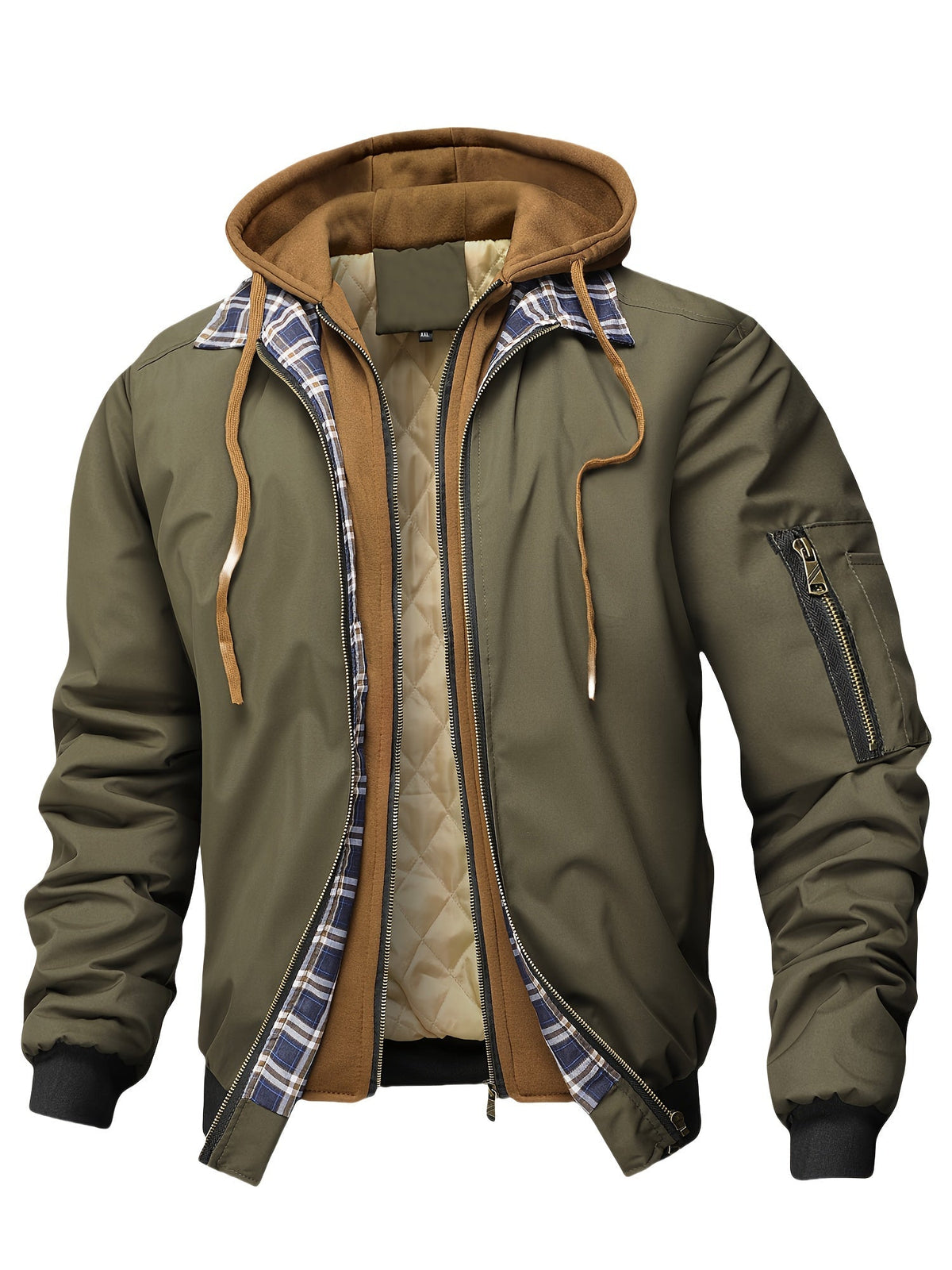 MANSSINO™ | Men's Hooded Work Jacket