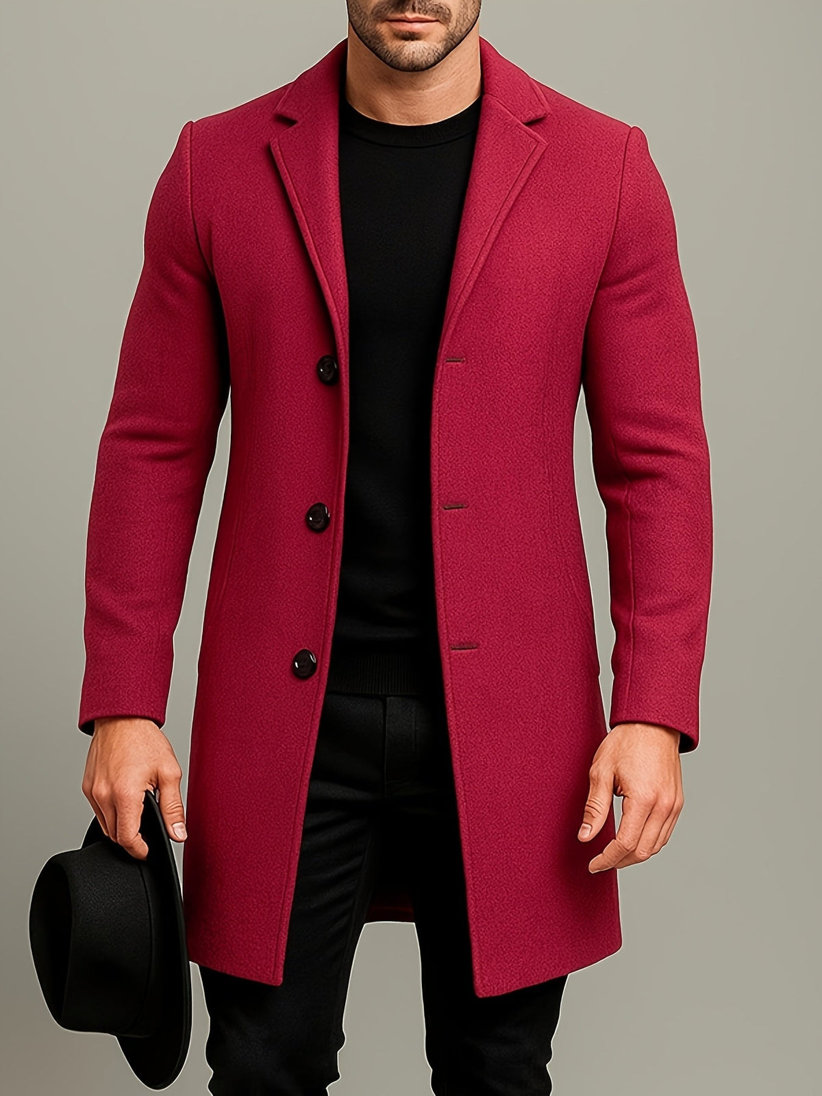 MANSSINO™ | Men’s Button-Up Coat
