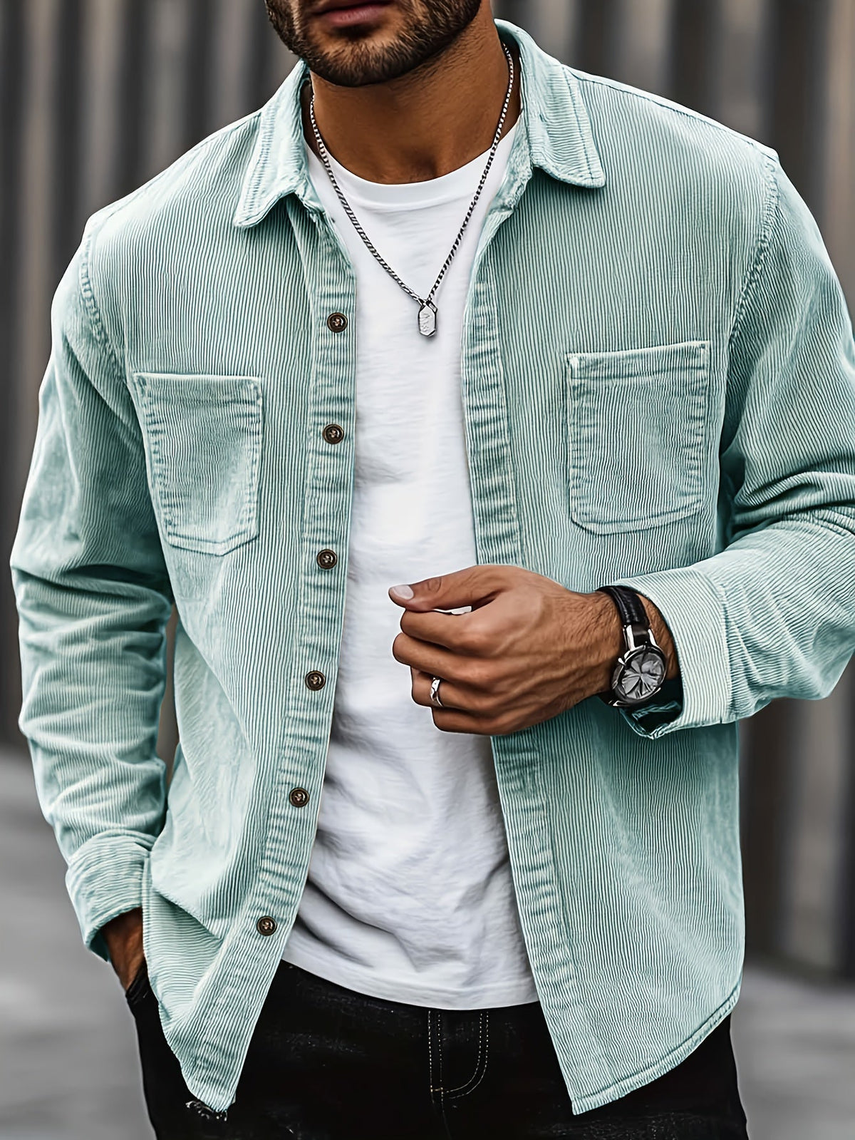 MANSSINO™ | Men's Double-Pocket Shirt