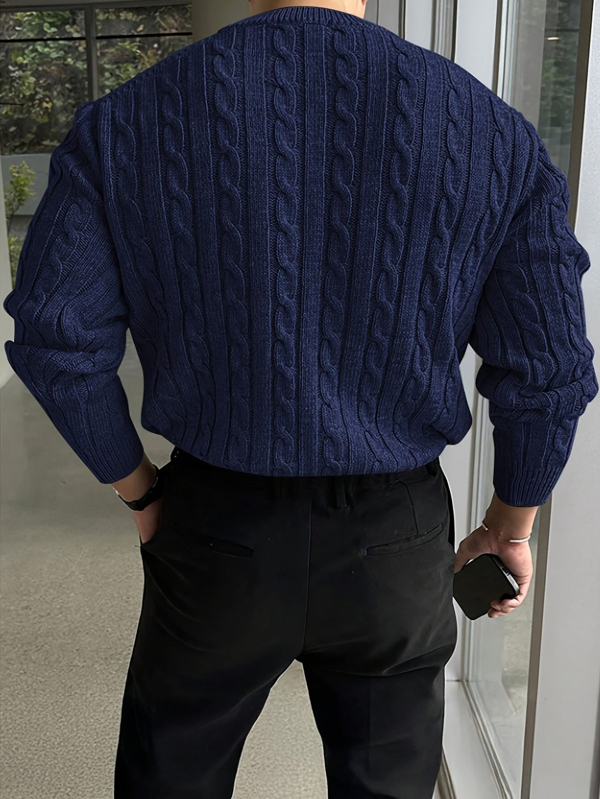MANSSINO™ | TWISTED KNIT SWEATER FOR MEN
