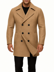 MANSSINO™ | MEN'S MID-LENGTH LAPEL COAT