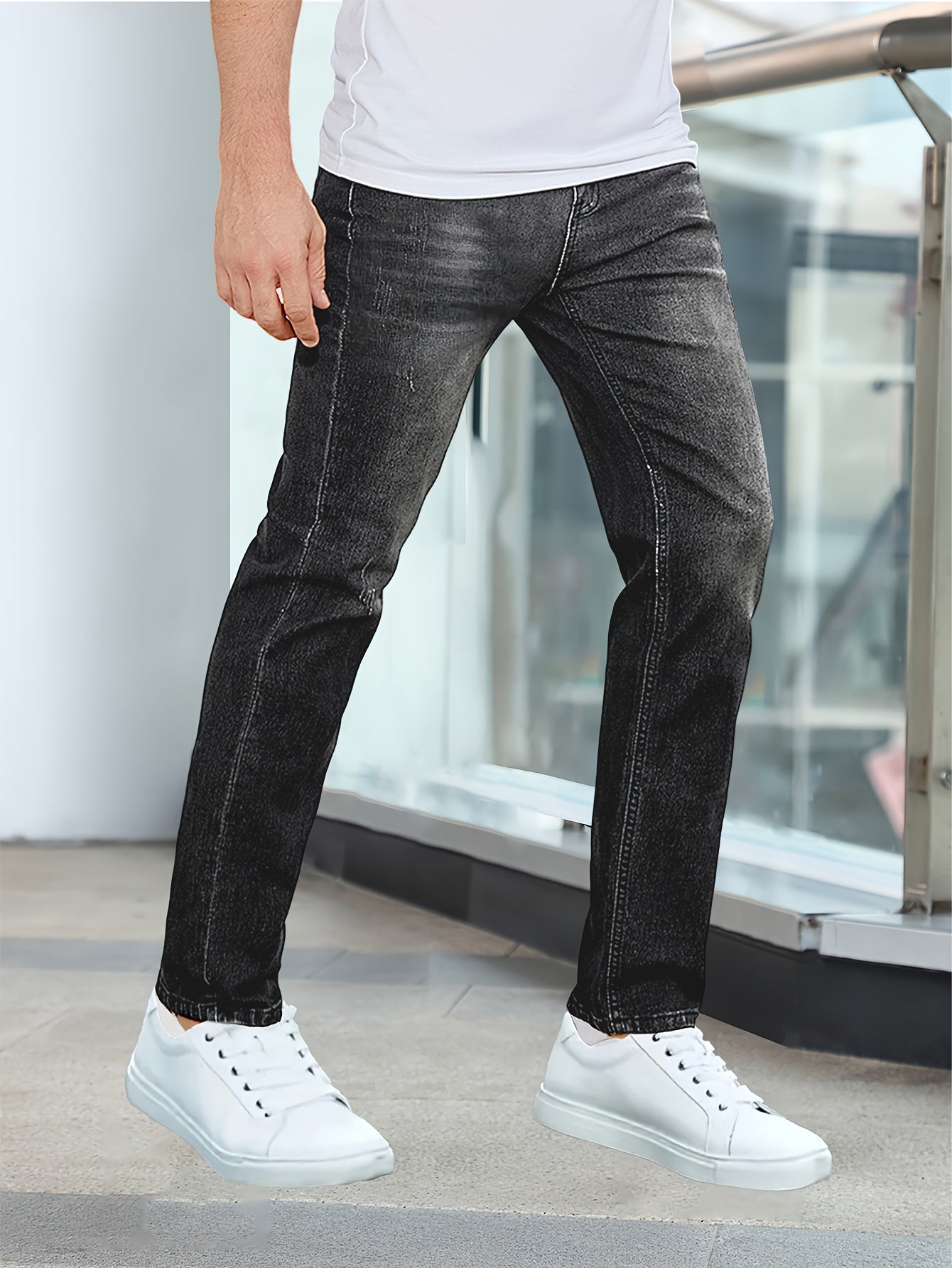MANSSINO™ | Men's Washed Denim Jeans