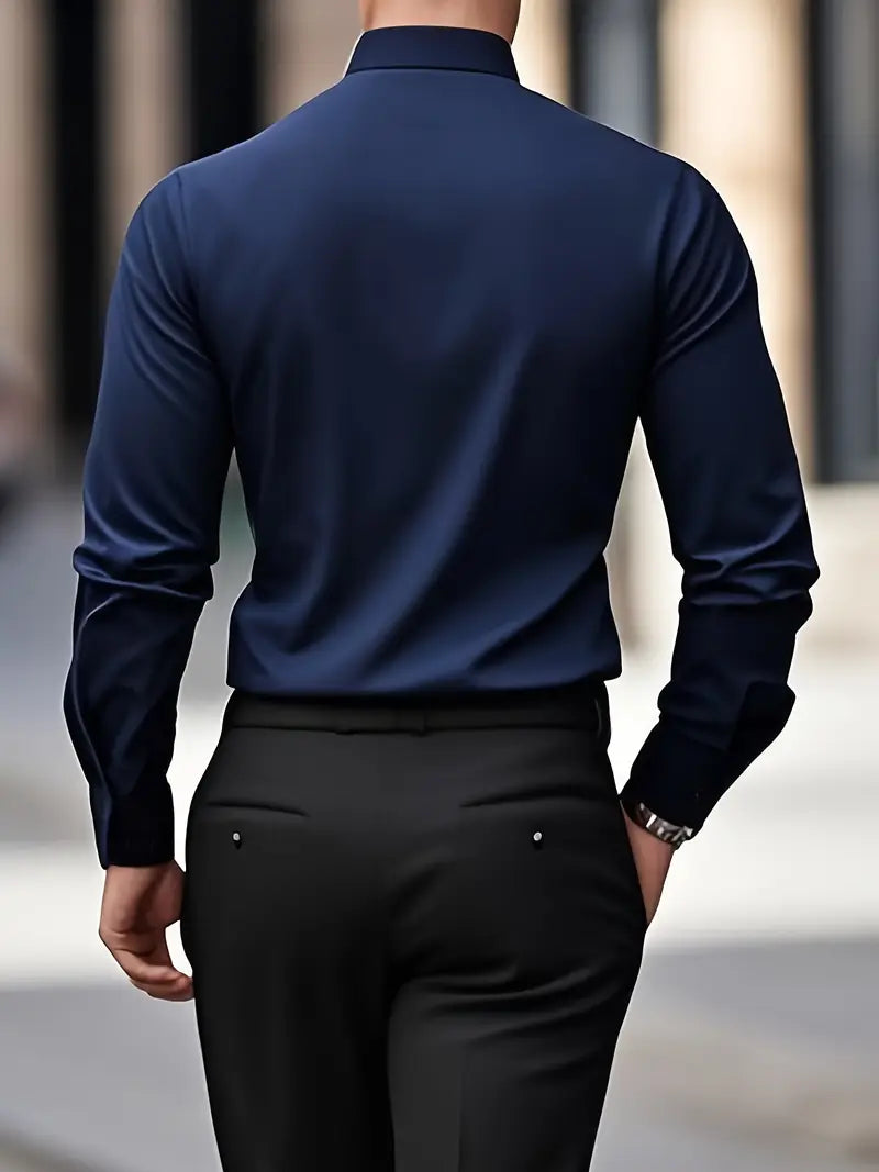MANSSINO™ | Men's Slim-Fit Breathable Shirt