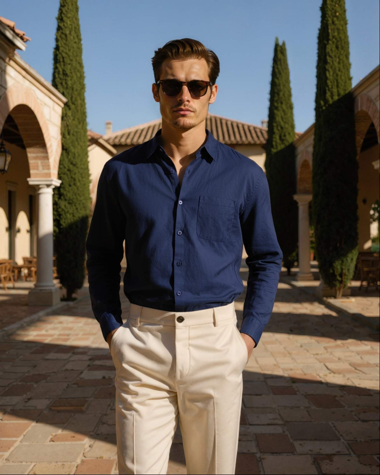 MANSSINO™ | Linen shirt