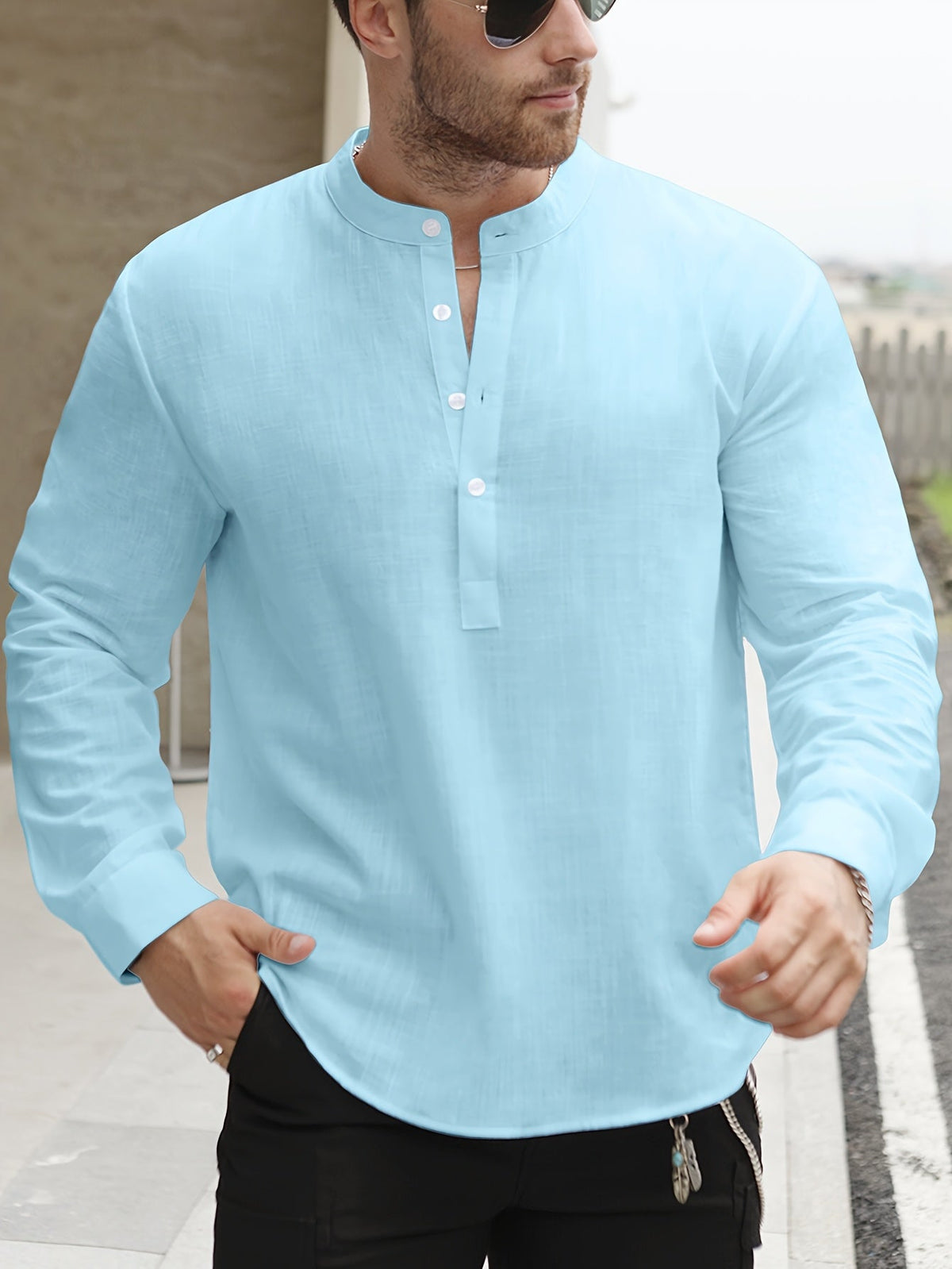 MANSSINO™ | Men's Boat Neck Longsleeve