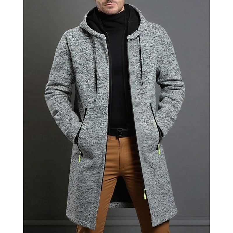 MANSSINO™ | Hooded Longline Coat