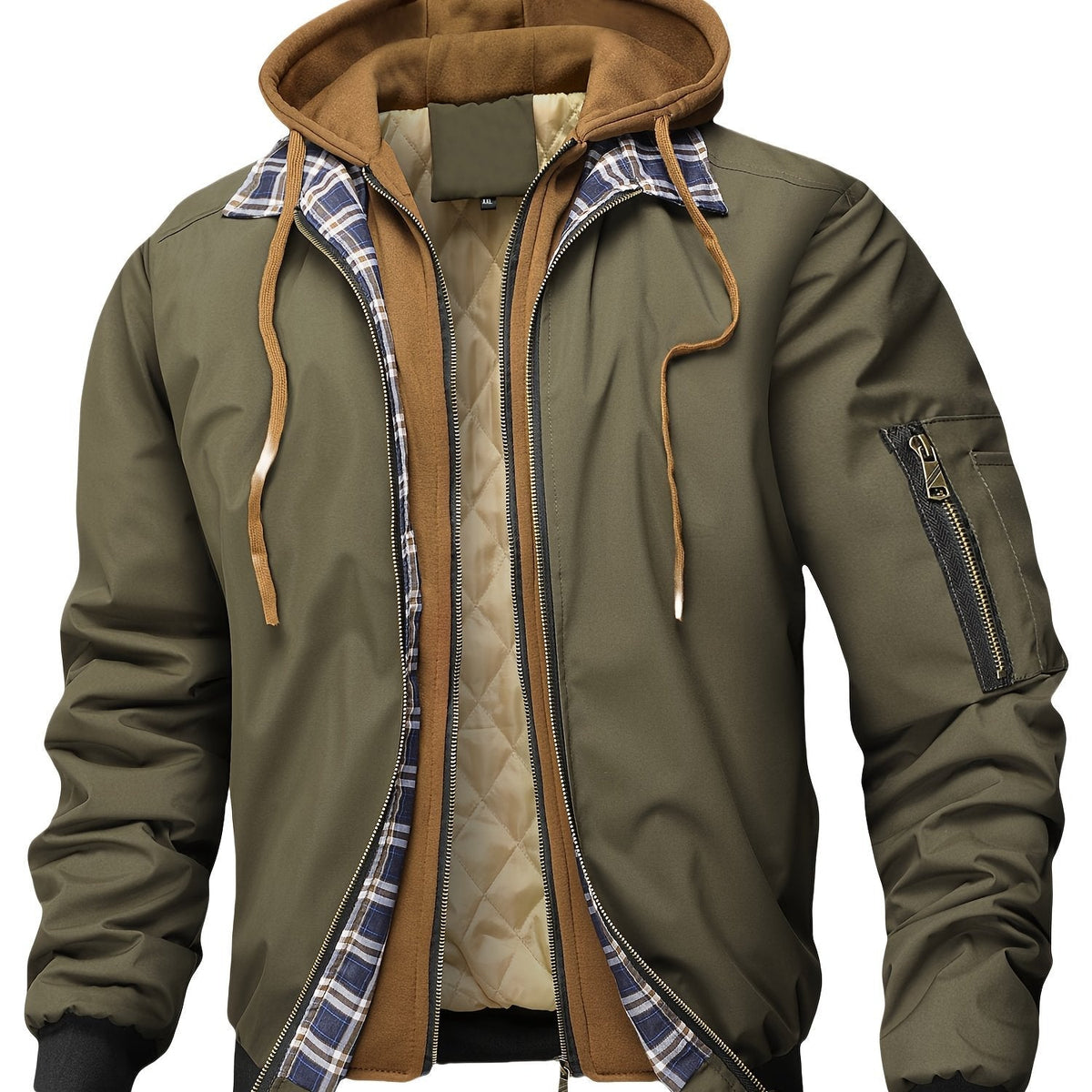 MANSSINO™ | Men's Hooded Work Jacket