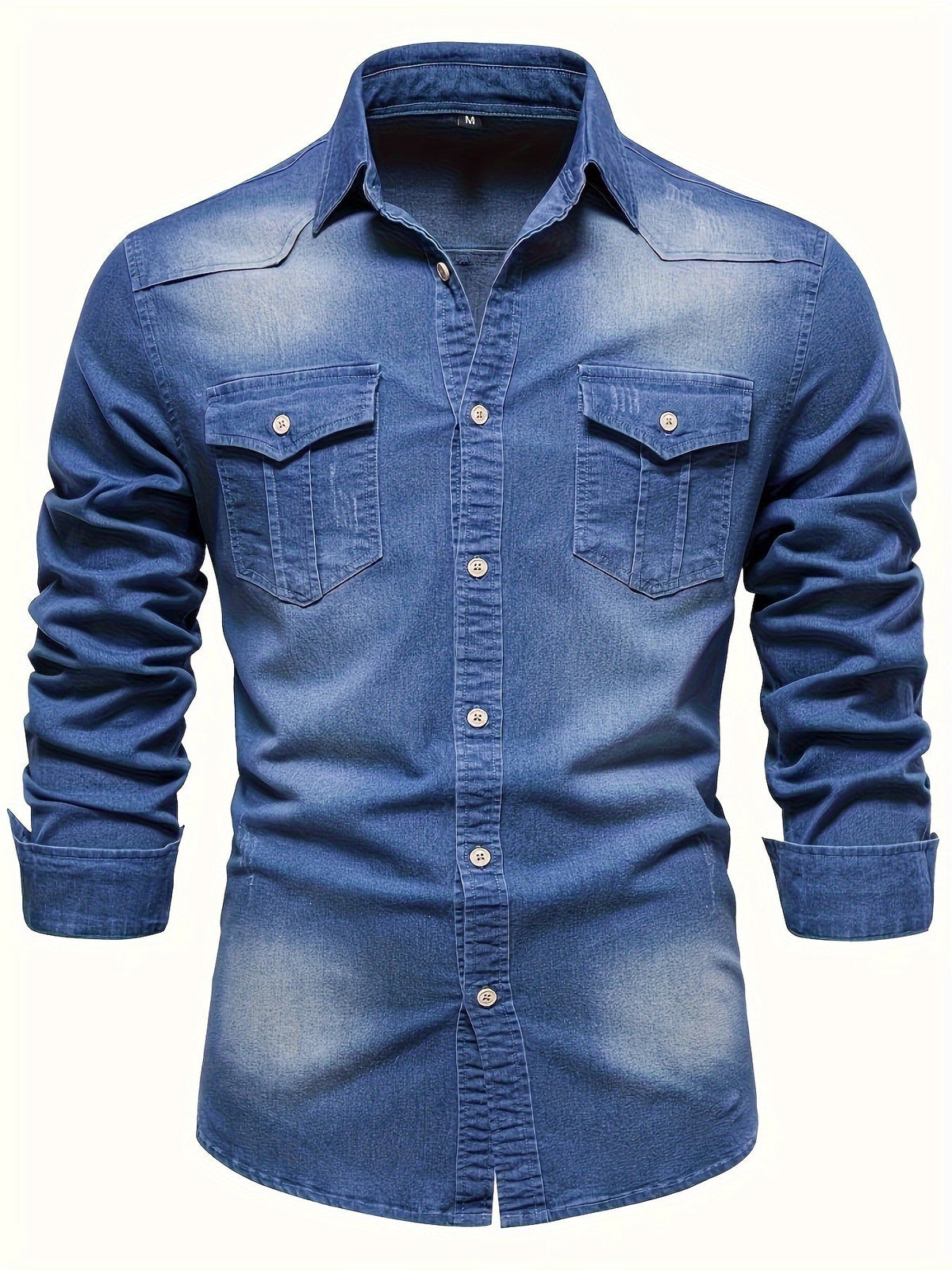 MANSSINO™ | Men's Denim Long Sleeve