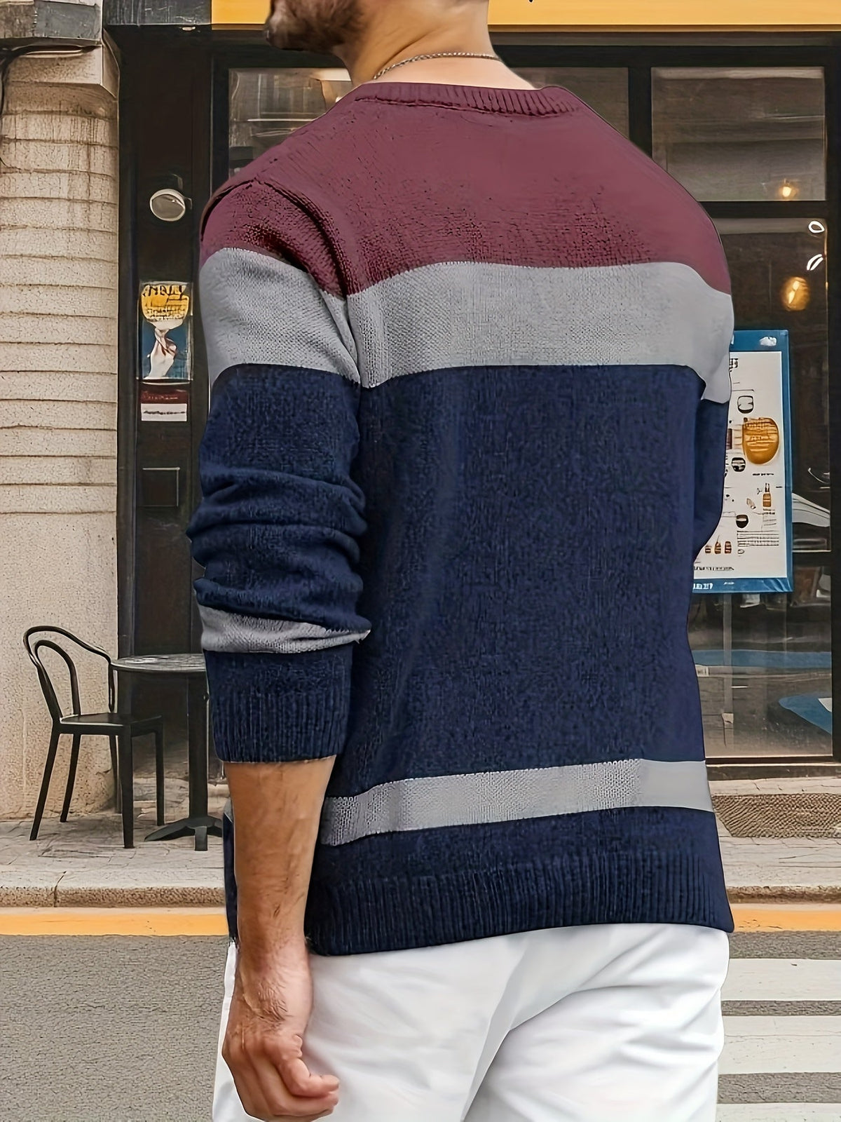 MANSSINO™ | Textured Cable-Knit Sweater
