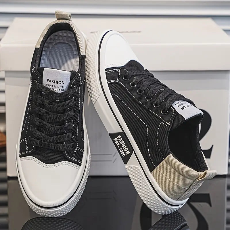 MANSSINO™ | Canvas Low-Top Trainer