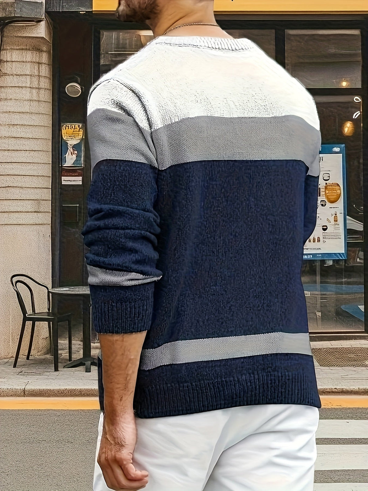 MANSSINO™ | Textured Cable-Knit Sweater