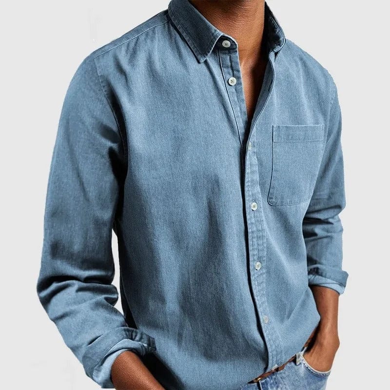 MANSSINO™ | Men's Brushed Cotton Oxford Shirt