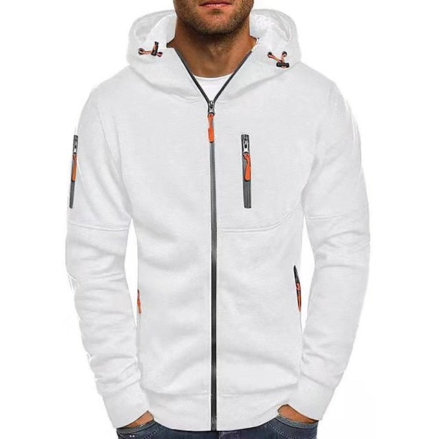 MANSSINO™ | Clean Hooded Zip Jacket