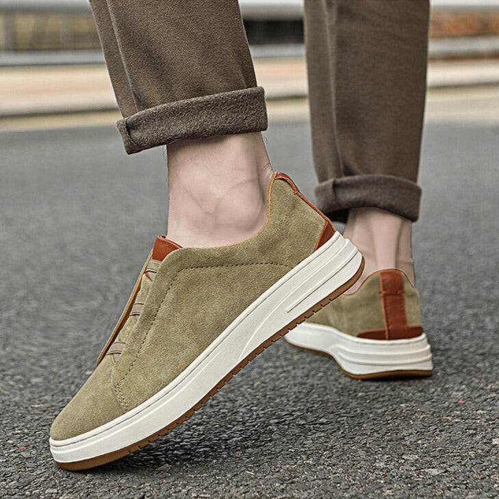 MANSSINO™ | MENS SUEDE SLIP ONS