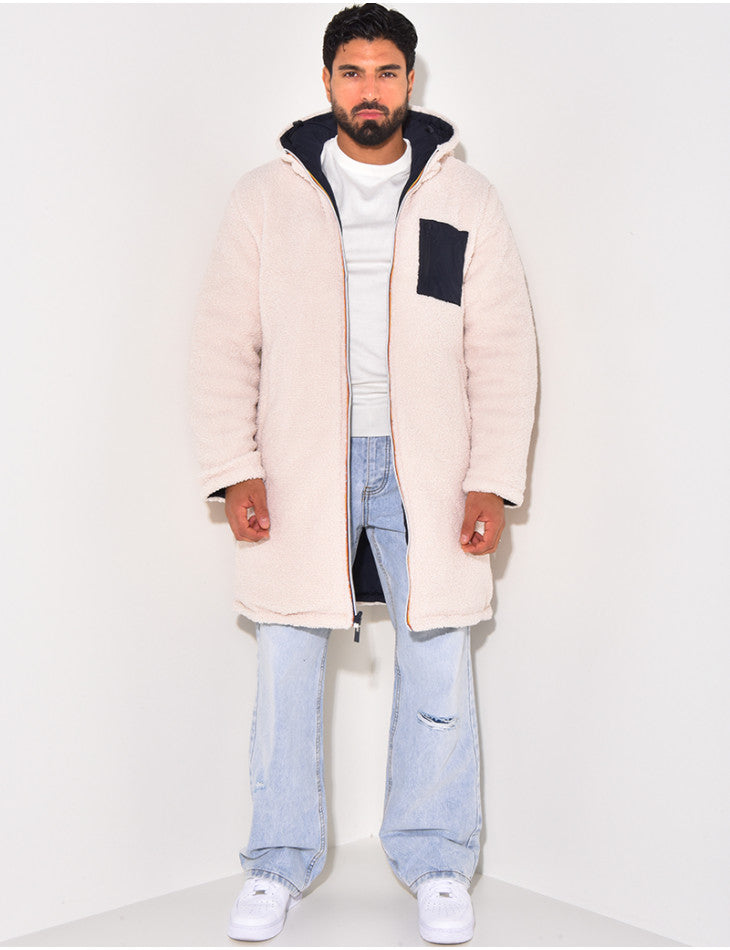 MANSSINO™ | Men's Reversible Hooded Coat