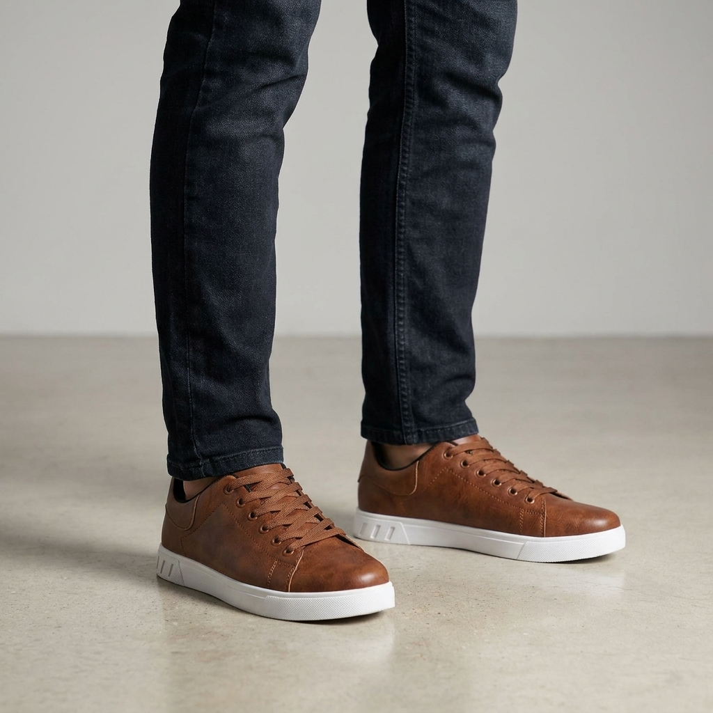 MANSSINO™ | Leather Trainers