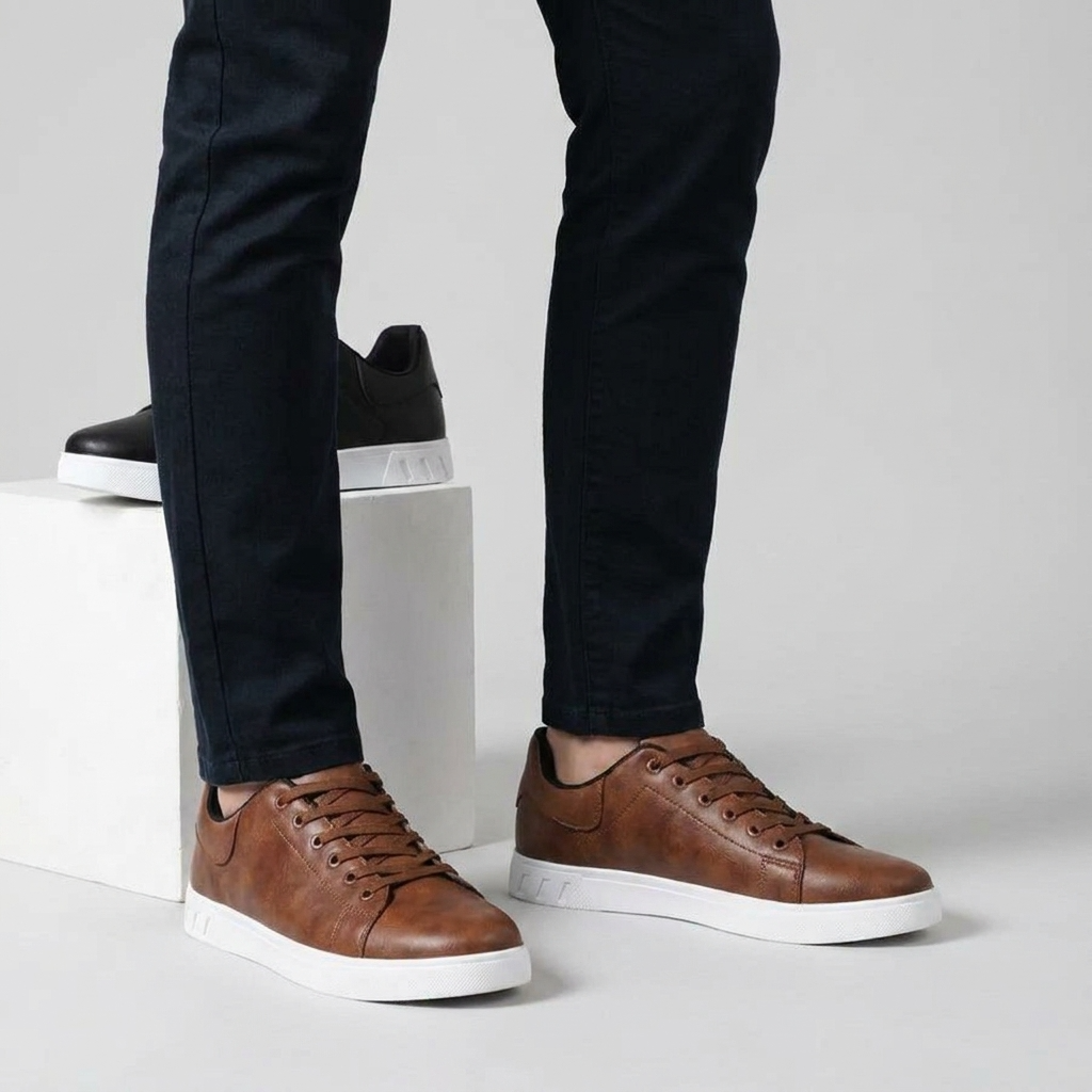 MANSSINO™ | Leather Trainers
