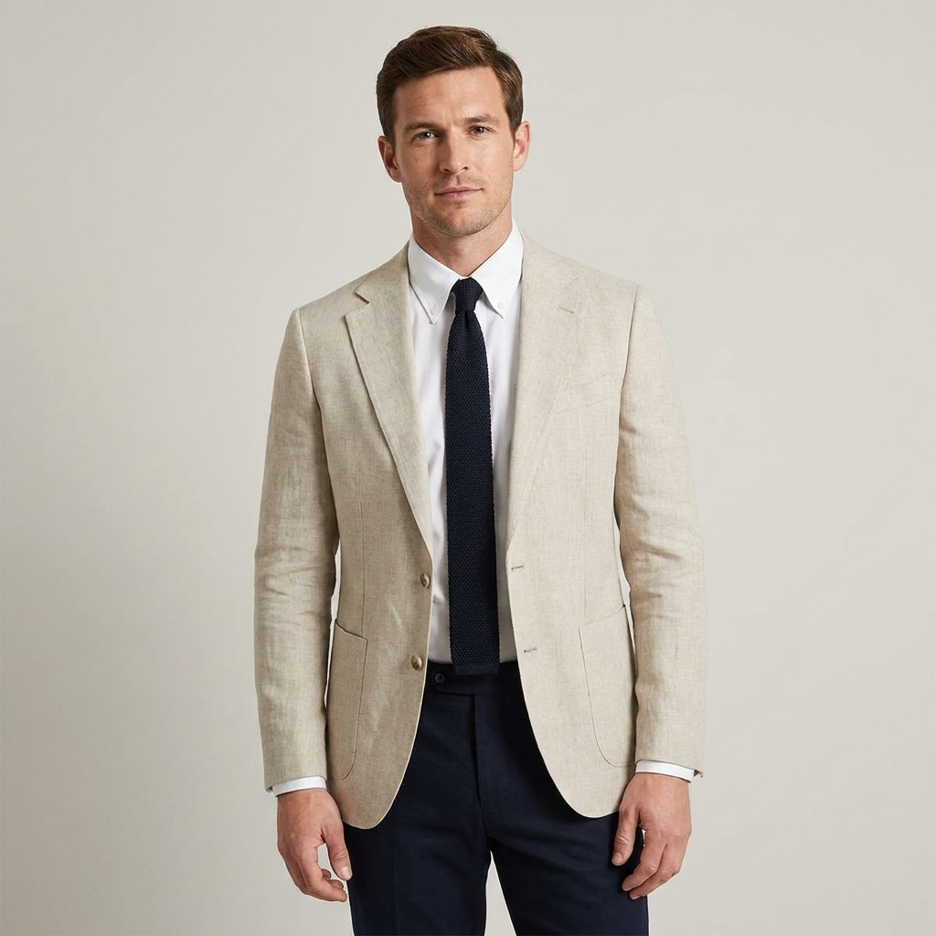 MANSSINO™ | Linen Blazer