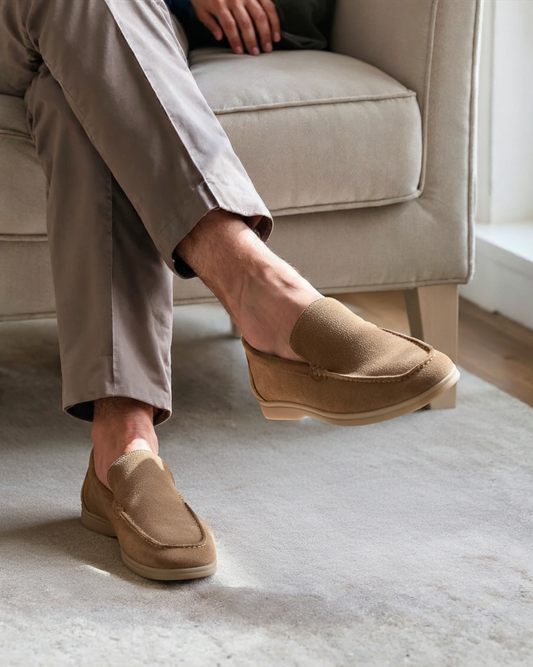 MANSSINO™ | Premium suede loafers
