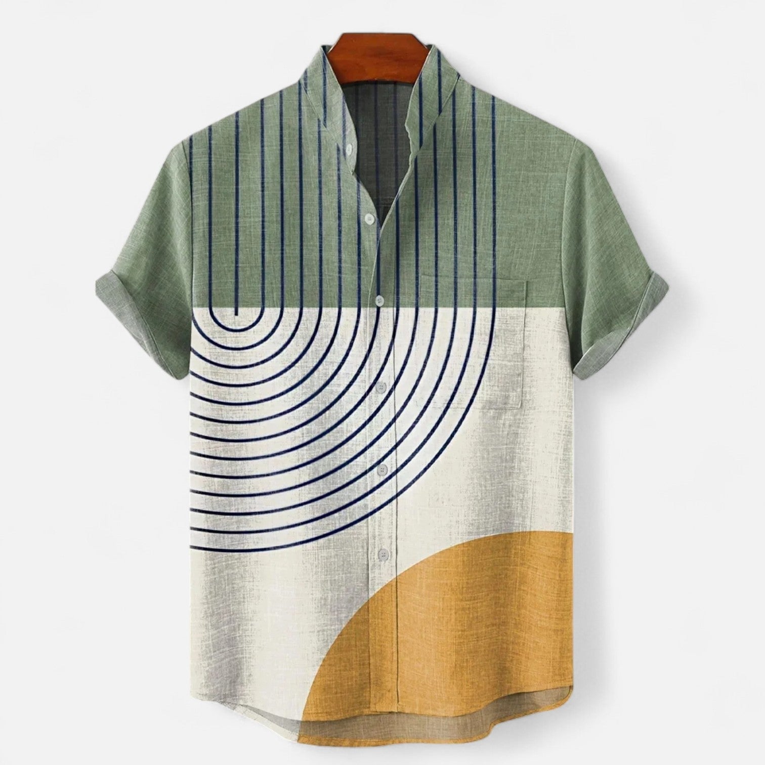MANSSINO™ | Linen Camp Shirt