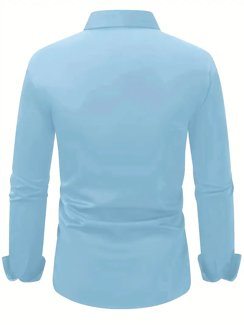 MANSSINO™ | Men's Slim-Fit Breathable Shirt