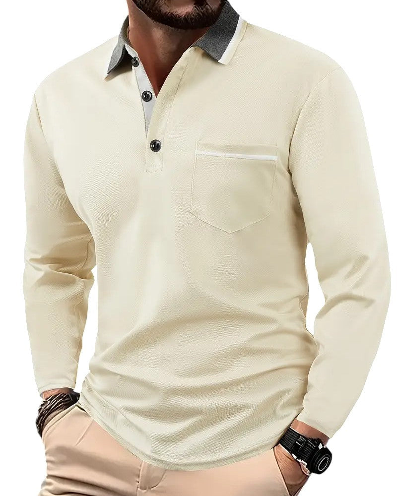 MANSSINO™ | Classic Long-Sleeve Polo
