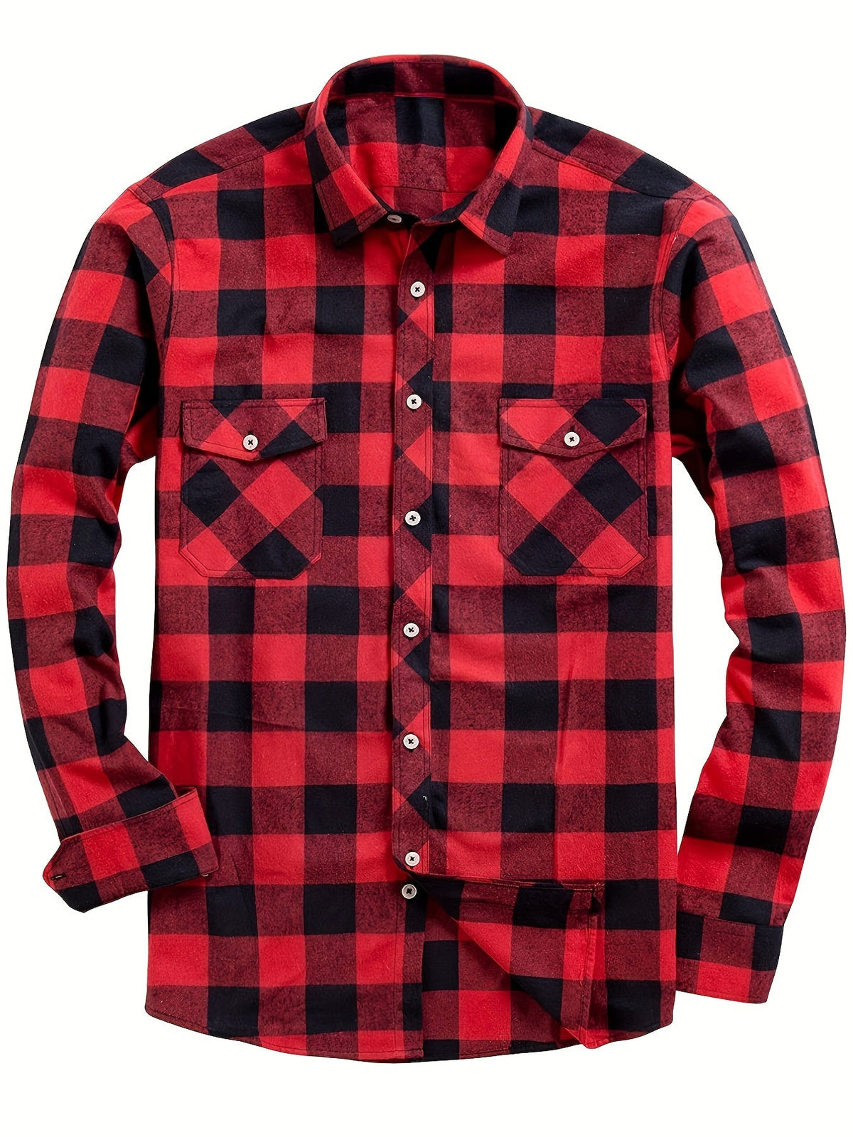 MANSSINO™ | Men's Plaid Flannel Shirt