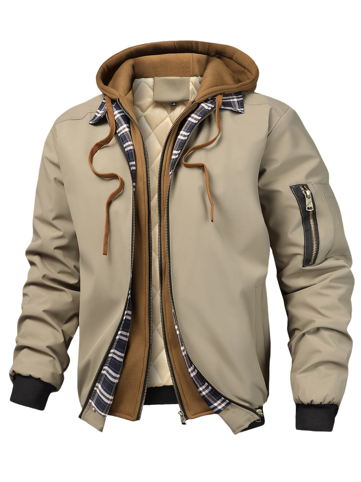 MANSSINO™ | Men's Hooded Work Jacket