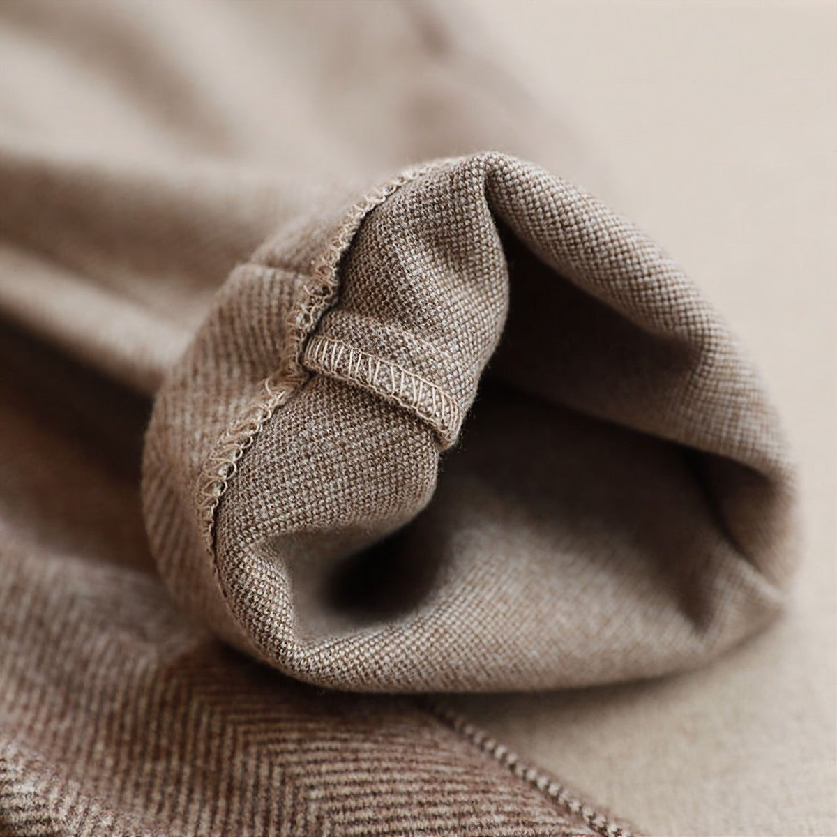 MANSSINO™ | Elegant Pure Wool Tailored Trousers