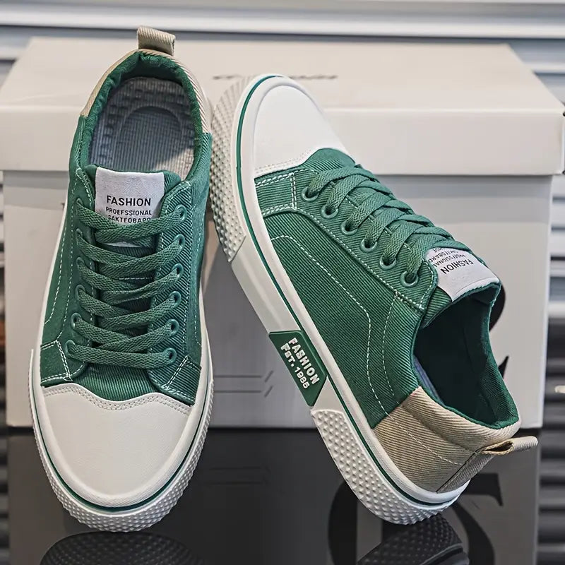 MANSSINO™ | Canvas Low-Top Trainer