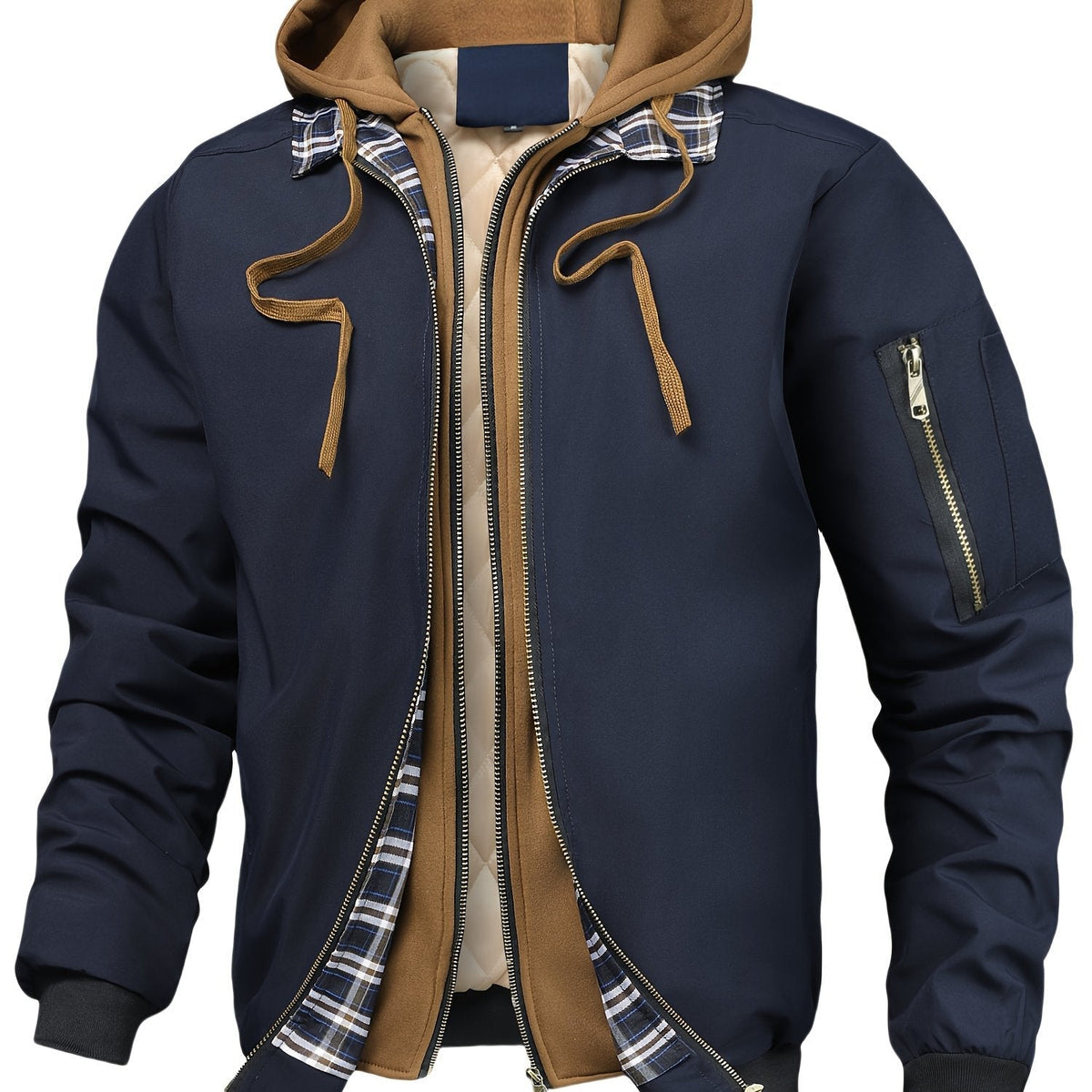 MANSSINO™ | Men's Hooded Work Jacket