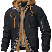 MANSSINO™ | Men's Hooded Work Jacket