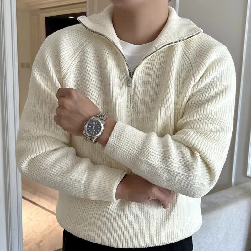 MANSSINO™ | Men's Cotton Quarter-Zip