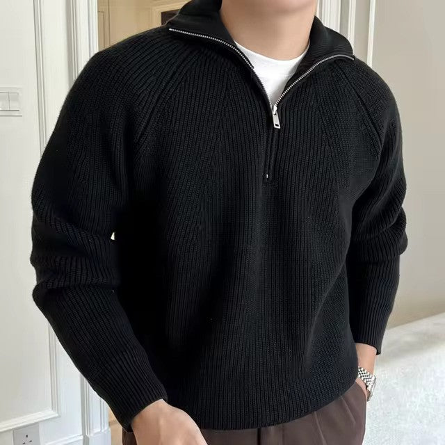 MANSSINO™ | Men's Cotton Quarter-Zip