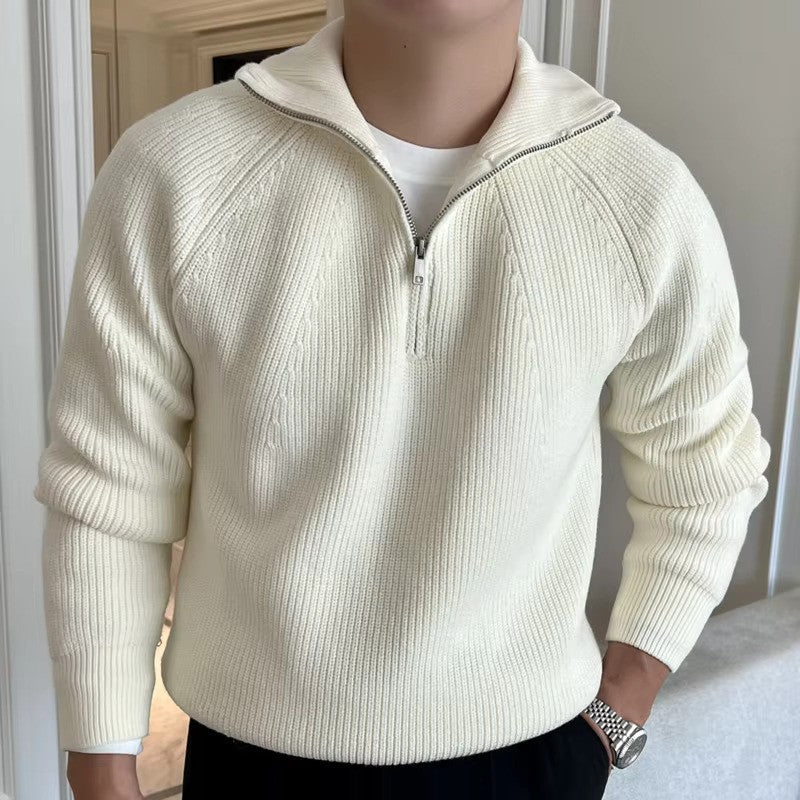 MANSSINO™ | Men's Cotton Quarter-Zip
