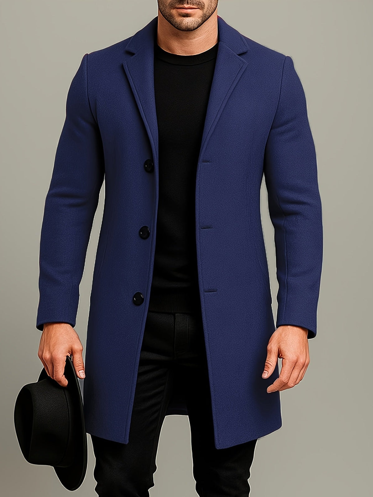 MANSSINO™ | Men’s Button-Up Coat