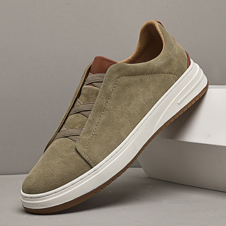 MANSSINO™ | MENS SUEDE SLIP-ONS