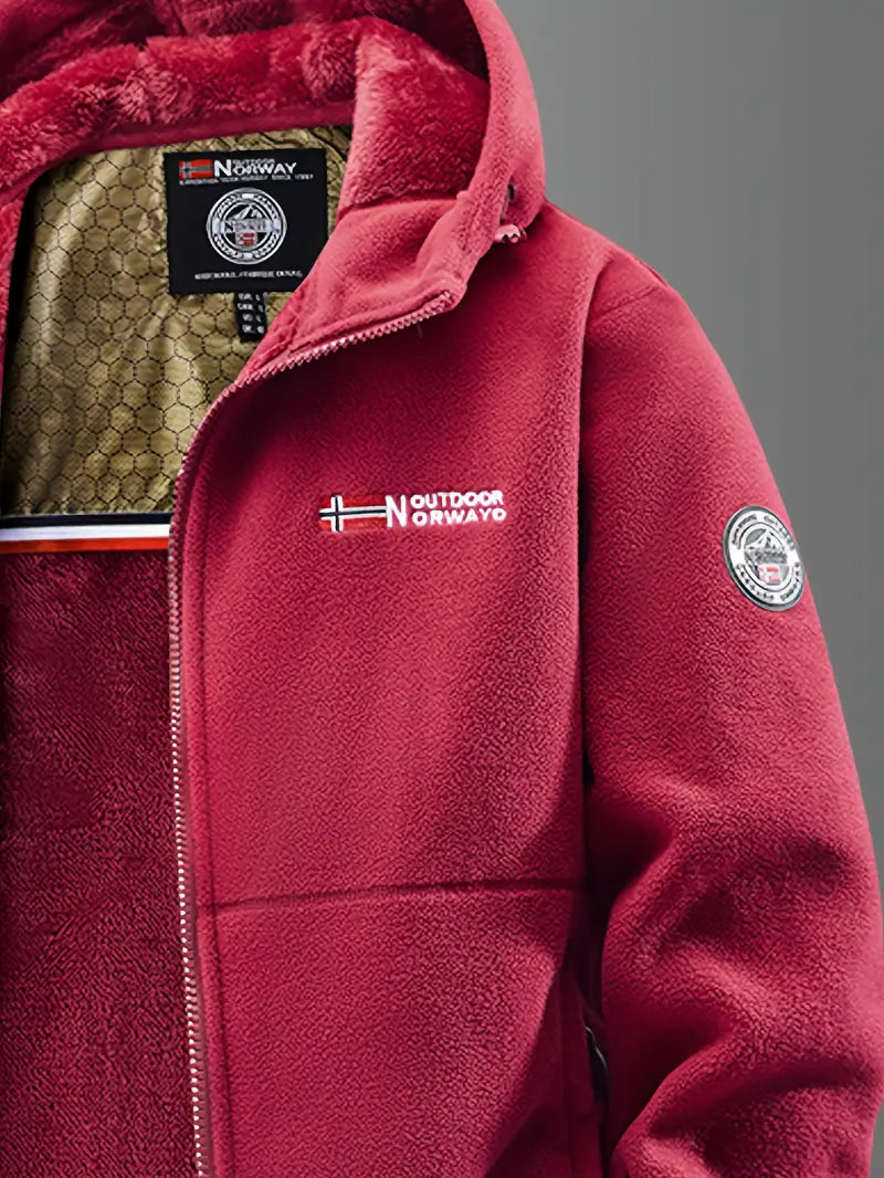 MANSSINO™ | Thermal Fleece Hooded Jacket