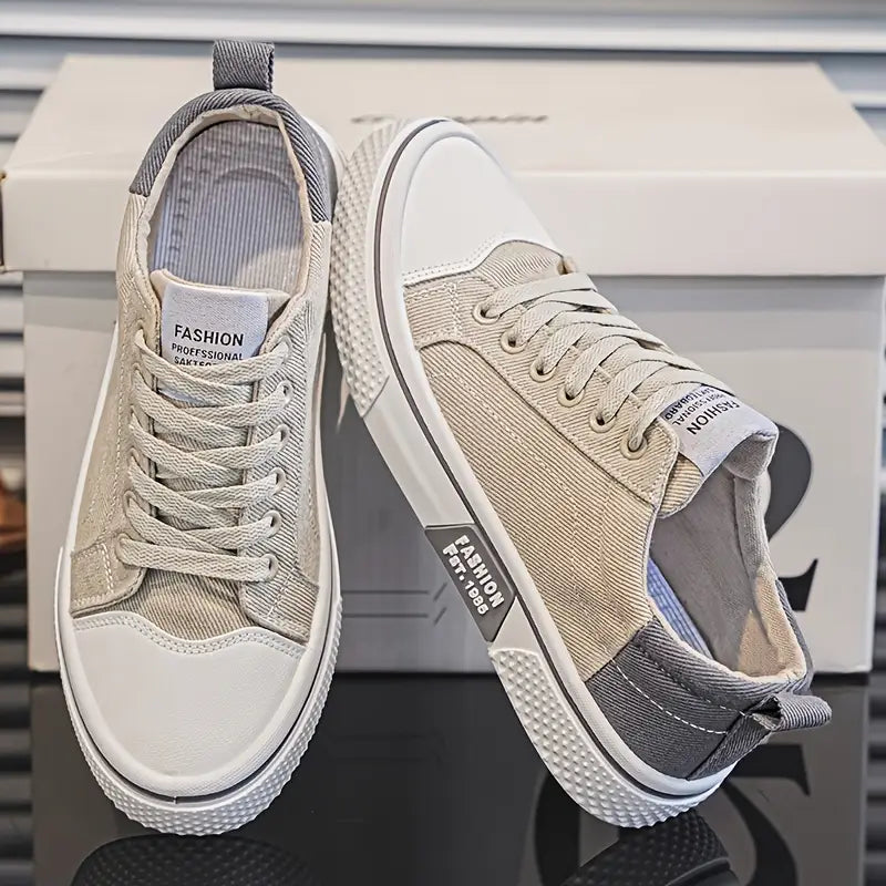 MANSSINO™ | Canvas Low-Top Trainer