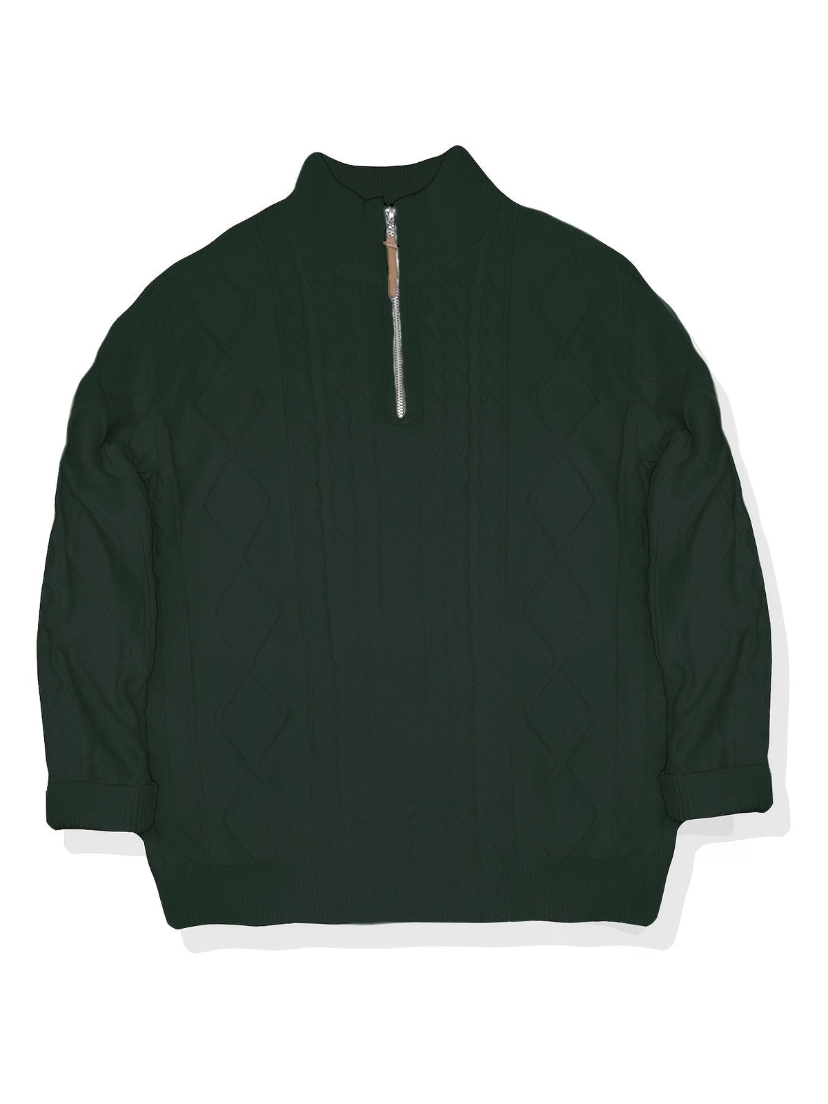MANSSINO™ | Men's Quarter-Zip Polo Shirt